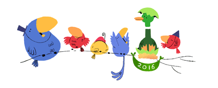 Happy New Year Google